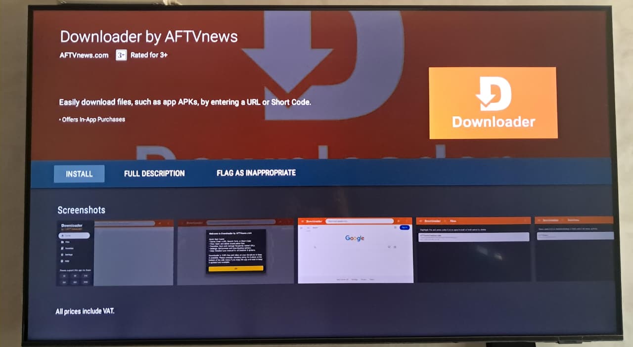 Steg 1: Installera Downloader-appen för Hot IPTV